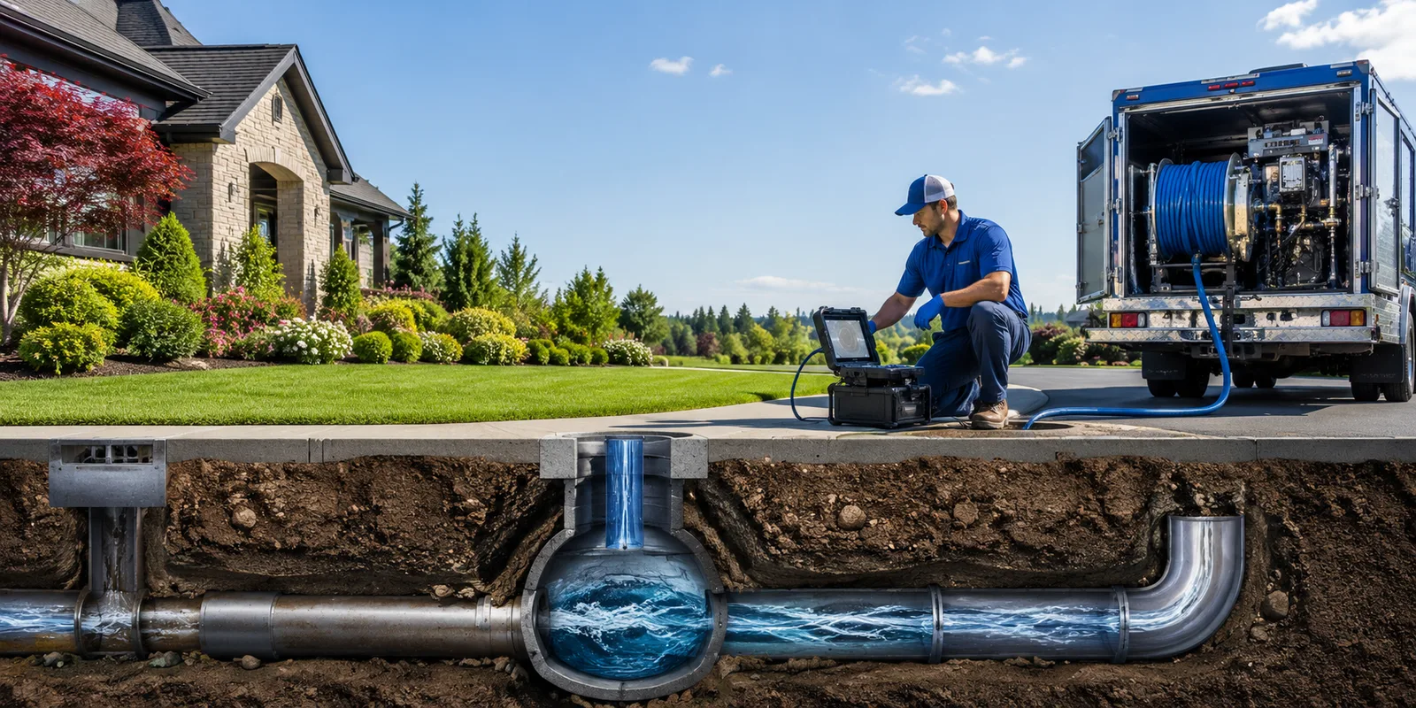 Drainage restoration information for Houtzdale, PA
